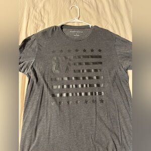 Aeropostale Charcoal Graphic Tee